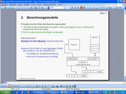 Vorlesung "Effiziente Algorithmen" der Fakultät für Wirtschaftswissenschaften im Sommersemester 2003, gehalten am 13.5.2003