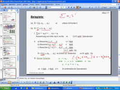 Vorlesung "Effiziente Algorithmen" der Fakultät für Wirtschaftswissenschaften im Sommersemester 2003, gehalten am 10.6.2003