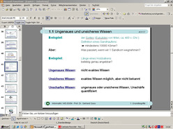 Vorlesung "Informatik I" der Fakultät für Informatik im Wintersemester 2003/2004, gehalten am 20.10.2003