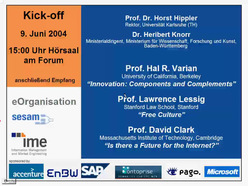 Vorlesung "Informatik II" der Fakultät für Informatik im Sommersemester 2004 am 07.06.2004