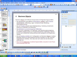 Vorlesung "Angewandte Informatik II" der Fakultät für Wirtschaftswissenschaften im Sommersemester 2004, gehalten am 08.07.2004