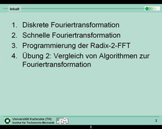 Vorlesung "Simulation dynamischer Systeme" der Fakultät für Maschinenbau im Sommersemester 2005, gehalten am 19.04.2005