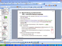 Vorlesung "Angewandte Informatik II" der Fakultät für Wirtschaftswissenschaften im Sommersemester 2005, gehalten am 23.05.2005