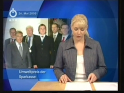 Umweltpreis der Sparkasse : Beitrag in "RTV-Nachrichten" vom 26.05.2005