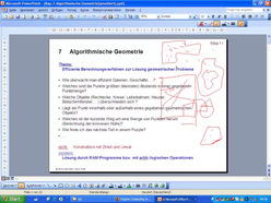 Vorlesung "Effiziente Algorithmen" der Fakultät für Wirtschaftswissenschaften im Sommersemester 2005, gehalten am 12.07.2005