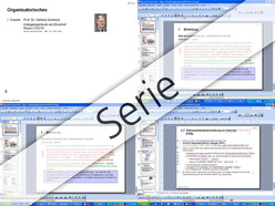 Angewandte Informatik II, SS 2005, Vorlesungen