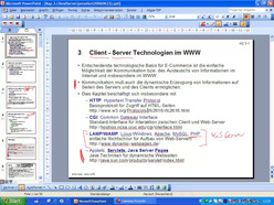 Vorlesung "Angewandte Informatik II" der Fakultät für Wirtschaftswissenschaften im Sommersemester 2006, gehalten am 29.06.2006