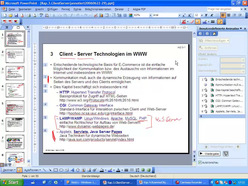 Vorlesung "Angewandte Informatik II" der Fakultät für Wirtschaftswissenschaften im Sommersemester 2006, gehalten am 13.07.2006