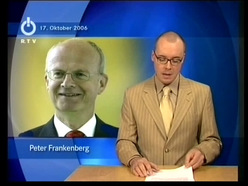 Wissenschaftsminister Peter Frankenberg verteidigt Auswahlverfahren für Elite-Unis : Beitrag in "RTV-Nachrichten" vom 17.10.2006