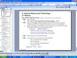 Vorlesung "Algorithms for Internet Applications" der Fakultät für Wirtschaftswissenschaften im Wintersemester 2006/2007 am 07.11.2006