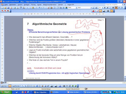 Vorlesung "Effiziente Algorithmen" der Fakultät für Wirtschaftswissenschaften im Sommersemester 2007, gehalten am 10.07.2007