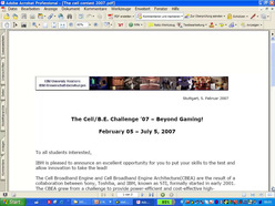 Vorlesung "Grundlagen der Informatik II" der Fakultät für Wirtschaftswissenschaften im Wintersemester 2006/2007 am 07.02.2007