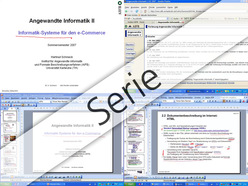 Angewandte Informatik II, SS 2007, Vorlesungen