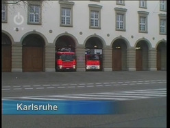 Katastrophenschutz : welche Vorsorgemaßnahmen werden in Karlsruhe getroffen? Beitrag in "RTV-Nachrichten" vom 14.03.2008