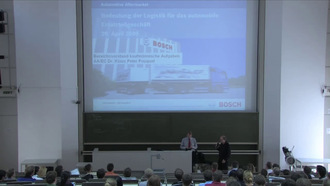Vorlesung "Logistik" der Fakultät für Maschinenbau im Sommersemester 2009, gehalten am 20.04.2009, Teil 2