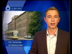 Uni Karlsruhe ist Spitzenreiter : Beitrag in "RTV-Nachrichten" vom 06.05.2009