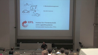 Vorlesung "Logistik" der Fakultät für Maschinenbau im Sommersemester 2009, gehalten am 25.05.2009, Teil 1