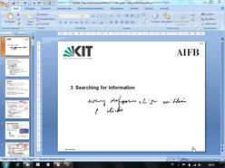Vorlesung "Algorithms for Internet Applications" der Fakultät für Wirtschaftswissenschaften im Wintersemester 2009/2010 am 15.12.2009