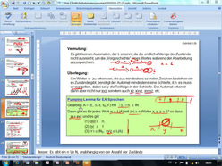 Vorlesung "Grundlagen der Informatik II" der Fakultät für Wirtschaftswissenschaften im Wintersemester 2010/11 am 03.11.2010