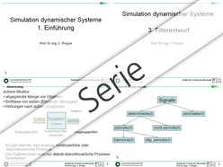 Simulation dynamischer Systeme, SS 2010, Vorlesungen