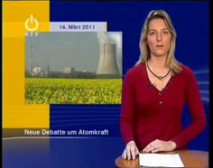 Neue Debatte um Atomkraft : Beitrag in "RTV-Nachrichten" vom 14.03.2011