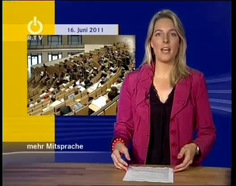 Die Studenten an den Südwesthochschulen sollen künftig mehr Mitsprache bei der Verwendung von Landesmitteln bekommen : Beitrag in "RTV-Nachrichten" vom 16.06.2011