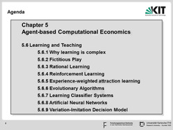 Vorlesung "Computational Economics" der Fakultät für Wirtschaftswissenschaften im Wintersemester 2010/2011, gehalten am 18.01.2011