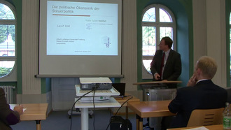 Die politische Ökonomie der Steuerpolitik : Vortrag und Diskussion ; 08.10.2010