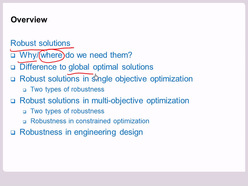 Nature-Inspired Optimization Methods, gehalten am 30.01.2012