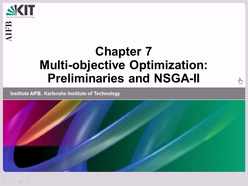 Nature-Inspired Optimization Methods, WS 2012/2013, gehalten am 03.12.2012