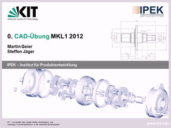 MKL CAD Übung, 08.02.2012