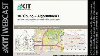 Vorlesung "Algorithmen I", SS 2013, gehalten am 03.07.2013