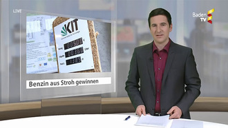 Benzin aus Stroh gewinnen (Bioliq-Verfahren) - Beitrag am 31.10.2013 in BadenTV