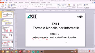 Grundlagen der Informatik II, WS 2013/2014, gehalten am 13.11.2013