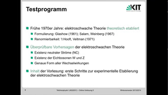Teilchenphysik I, WS 2013/2014, Online-Vorlesung 5