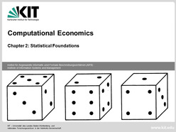 Computational Economics, WS 2013/2014, gehalten am 05.11.2013