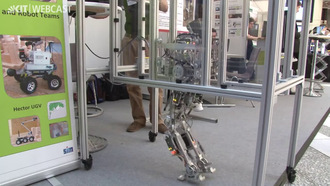 IEEE International Conference on Robotics and Automation (ICRA) 2013 - Biologically Inspired Bipedal Robot