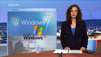 Support-Ende für Windows XP - Beitrag in der Landesschau Baden-Württemberg aktuell am 13.02.2014
