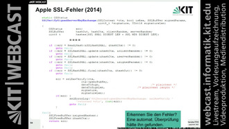 Softwaretechnik I, SS 2014, gehalten am 05.05.2014