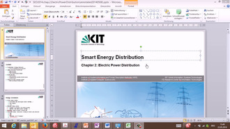 Smart Energy Distribution, SS 2014, gehalten am 22.05.2014
