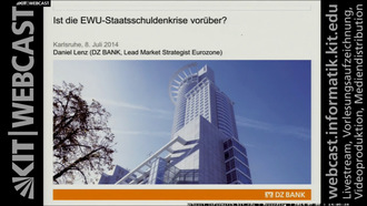 Ist die EWU-Staatsschuldenkrise vorüber? Gastvorlesung vom 08.07.2014