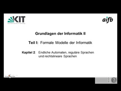 Grundlagen der Informatik II, WS 2014/2015, gehalten am 10.11.2014