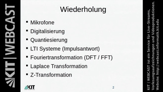 Grundlagen der Automatischen Spracherkennung, WS 2013/2014, gehalten am 20.11.2013