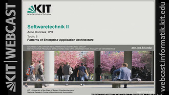 Softwaretechnik II, WS 2014/2015, gehalten am 15.12.2014
