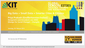 Big Data + Small Data = Smarter Cities & Citizens