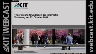 Theoretische Grundlagen der Informatik, WS 2014/15, gehalten am 23.10.2014, Lektion 02