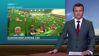 Karlsruher Kinder-Uni - Beitrag in der Landesschau Baden-Württemberg am 04.08.2015