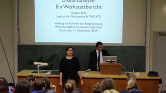 Argumentrekonstruktion als Diskursanalyse - ein Werkstattbericht - Ringvorlesung "Wissenschaftskommunikation erforschen" am 13.11.2014