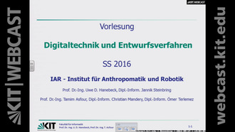 01: Digitaltechnik und Entwurfsverfahren, Vorlesung, SS 2016, am 19.04.2016