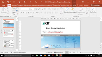 Smart Energy Distribution, SS 2016, gehalten am 02.06.2016, Teil 1
